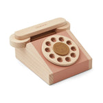 LIEWOOD - Selma Classic Vintage Téléphone En Bois - Rose