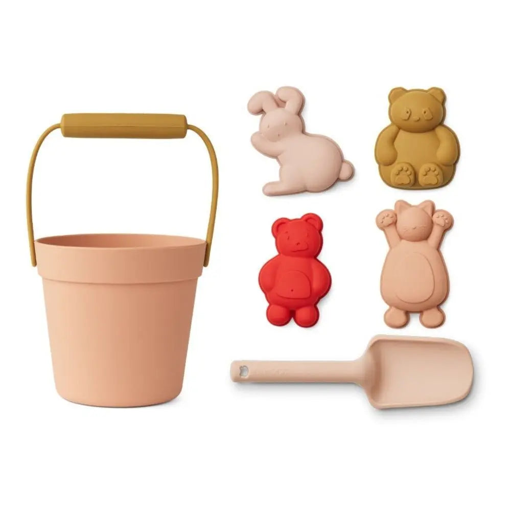 LIEWOOD - Set De Jouets De Plage Dante - Sea Classic Rose