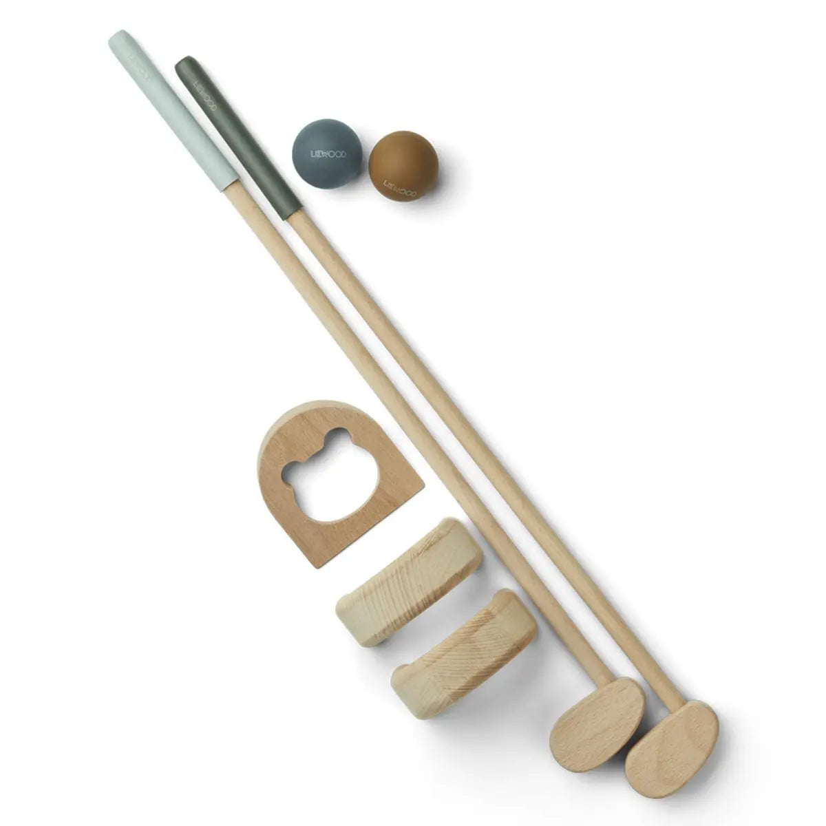 LIEWOOD - Set De Mini Golf Mary en Bois - Menthe /Vert