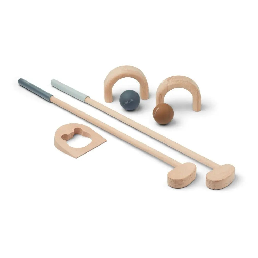 LIEWOOD - Set De Mini Golf Mary en Bois - Menthe /Vert