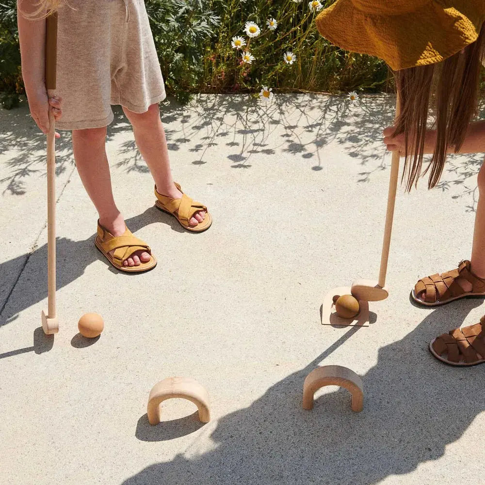 LIEWOOD - Set De Mini Golf Mary en Bois - Menthe /Vert