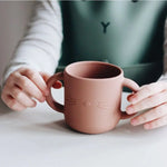 LIEWOOD - Set Repas Bébé en Silicone Vivi - Chat Rose Foncé