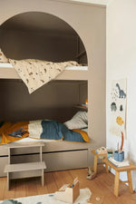 LIEWOOD-Tapis Mural Blanca - Dinosaure-Les Petits