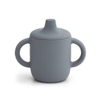 LIEWOOD - Tasse D'Apprentissage Bébé en Silicone - Blue Wave
