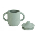 LIEWOOD - Tasse d'Apprentissage Neil en Silicone - Dino Peppermint