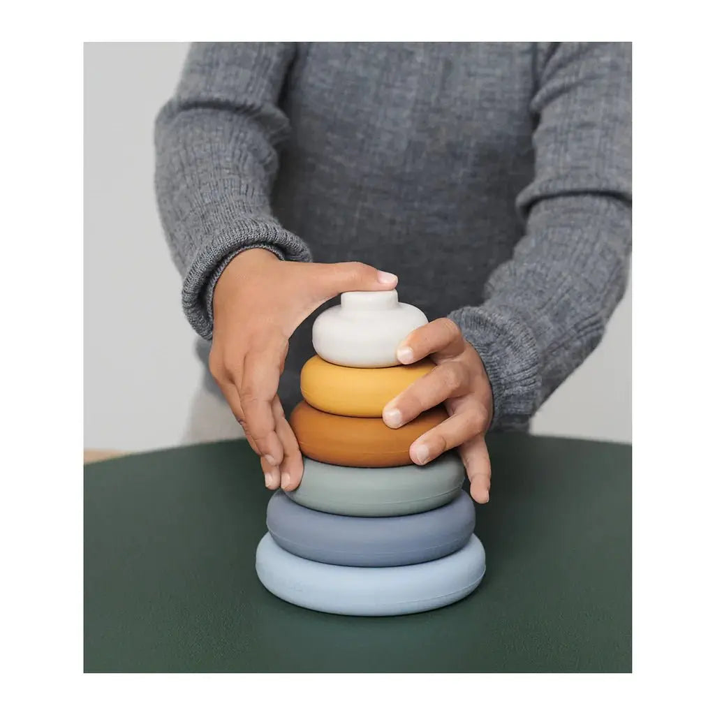 LIEWOOD-Tour D'empilage Dag - Bleu Multi-Les Petits