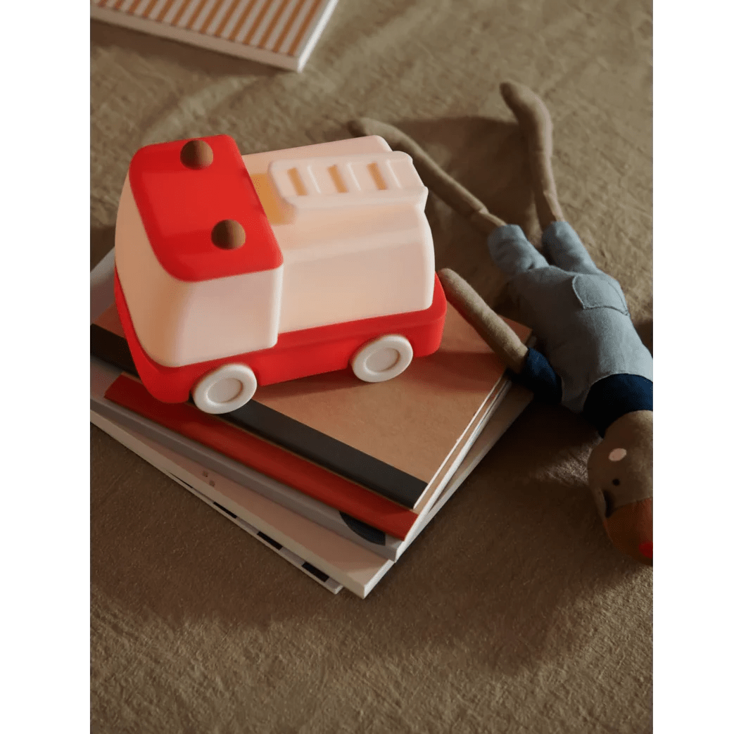 LIEWOOD-Veilleuse Winston - Camion de Pompier-Les Petits