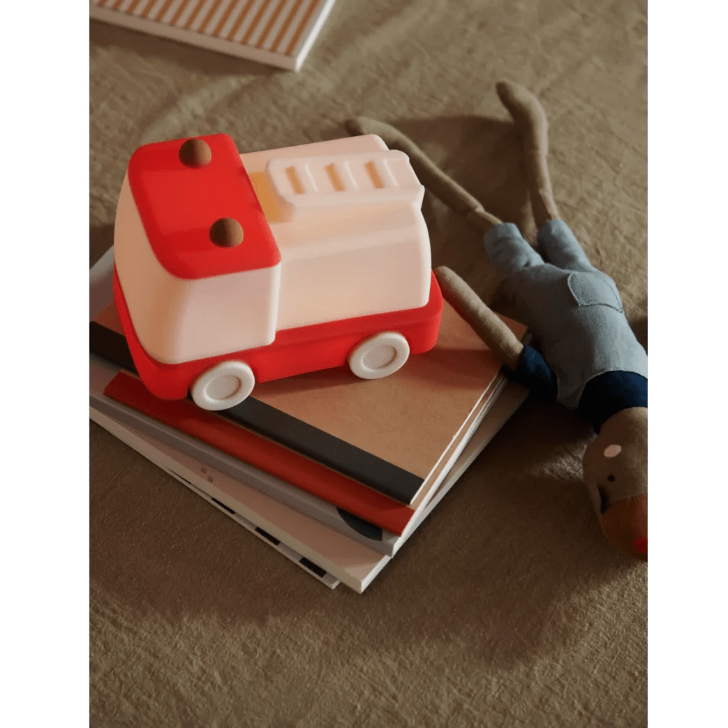 LIEWOOD - Veilleuse Winston - Camion de Pompier