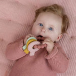 LITTLE DUTCH - Jouet De Dentition Clefs - Rose