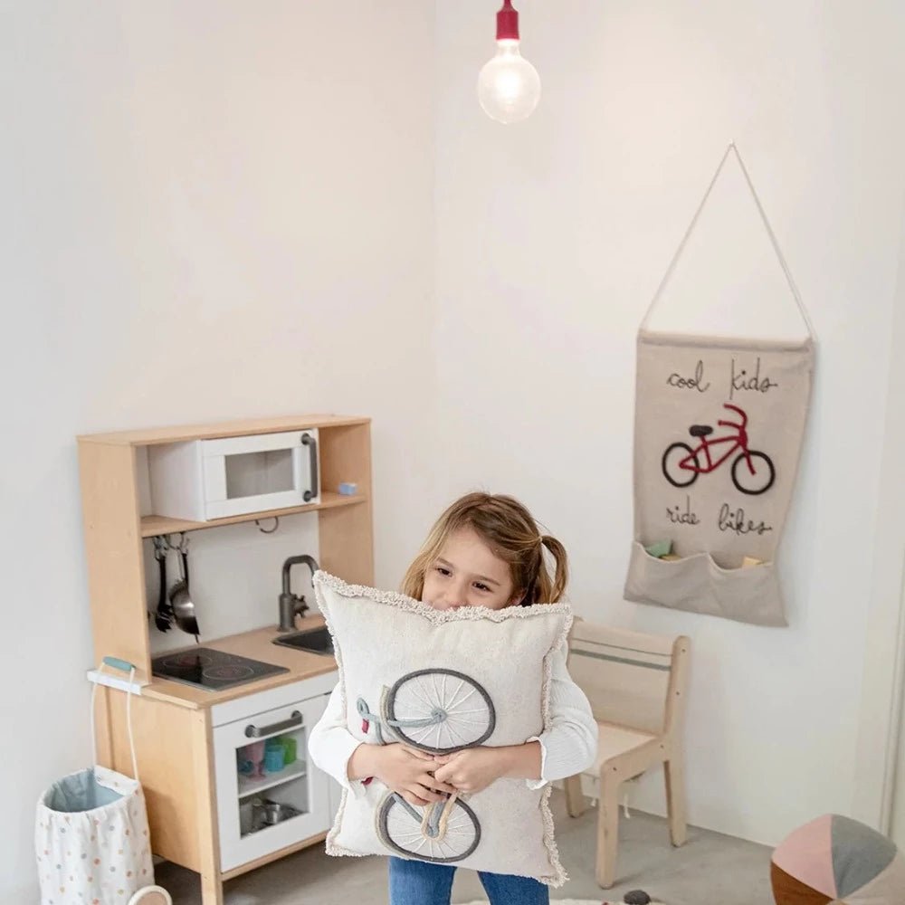 LORENA CANALS-Cintre De Poche Mural Cool Kids Ride Bikes-Les Petits