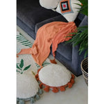 LORENA CANALS - Coussin Cercle Terre Cuite