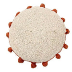 LORENA CANALS - Coussin Cercle Terre Cuite
