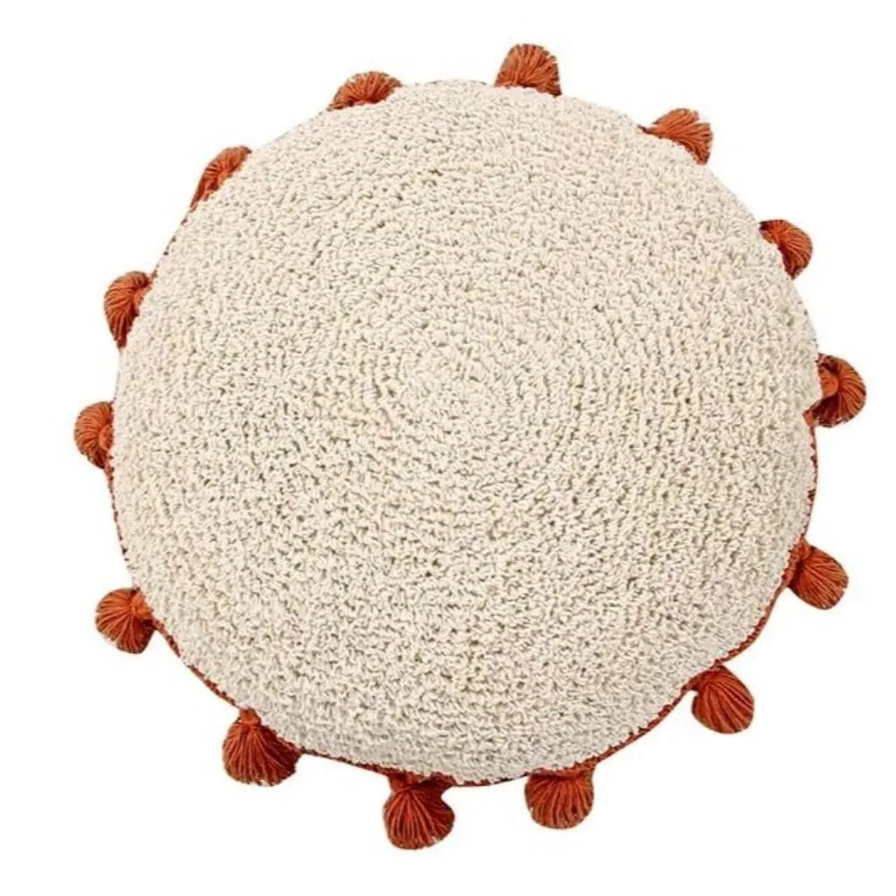 LORENA CANALS - Coussin Cercle Terre Cuite