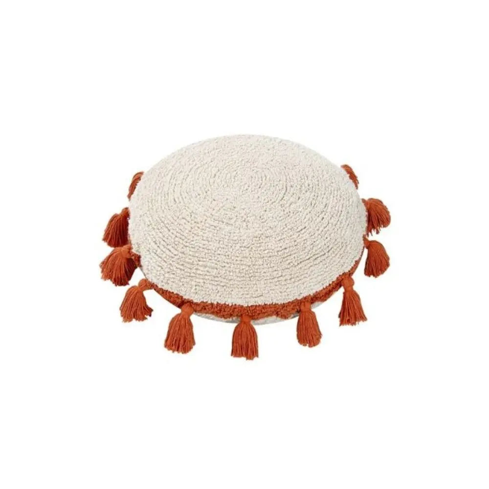 LORENA CANALS - Coussin Cercle Terre Cuite