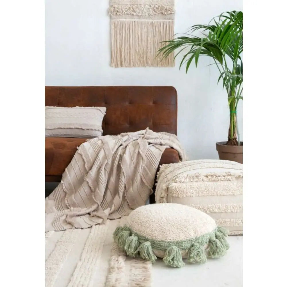 LORENA CANALS - Coussin Cercle Vert