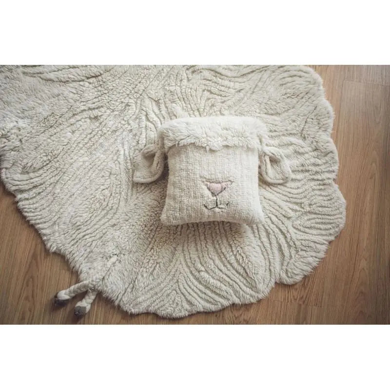 LORENA CANALS - Coussin En Laine Pink Nose Sheep