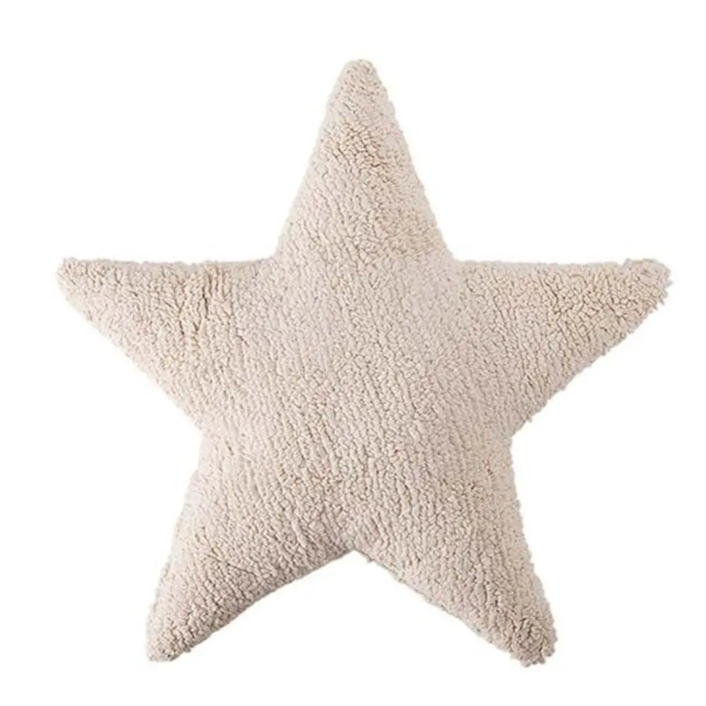 LORENA CANALS - Coussin Etoile Beige