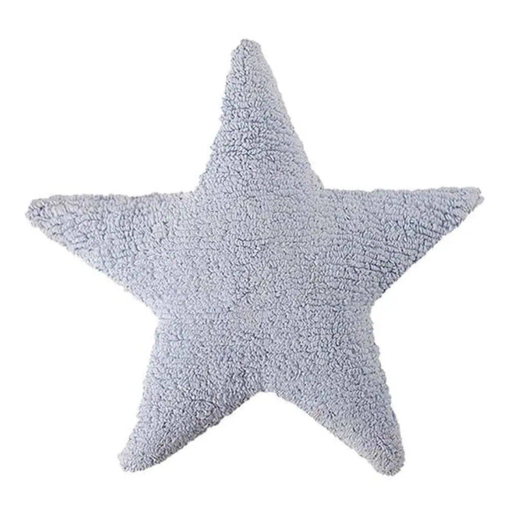 LORENA CANALS - Coussin Etoile Bleu