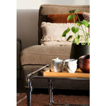 LORENA CANALS - Coussin Tricot Air Dune Blanc