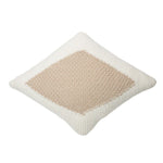 LORENA CANALS-Coussin Tricot Candy Ivoire - Lin-Les Petits