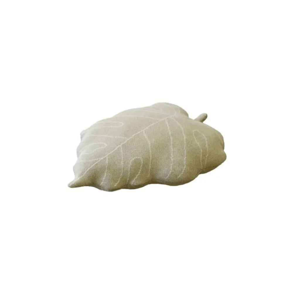 LORENA CANALS - Coussin Tricoté Babyleaf Olive