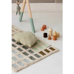 LORENA CANALS - Coussin Tricoté Babyleaf Olive