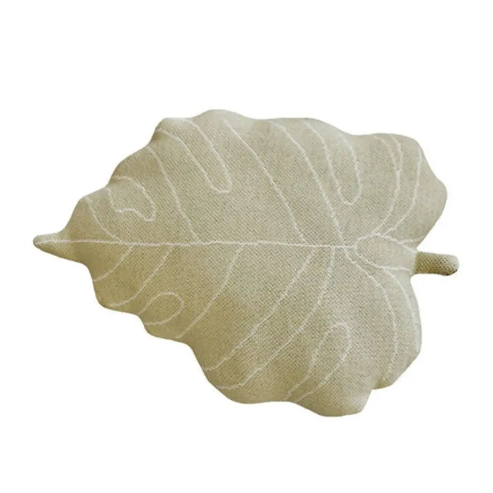 LORENA CANALS - Coussin Tricoté Babyleaf Olive