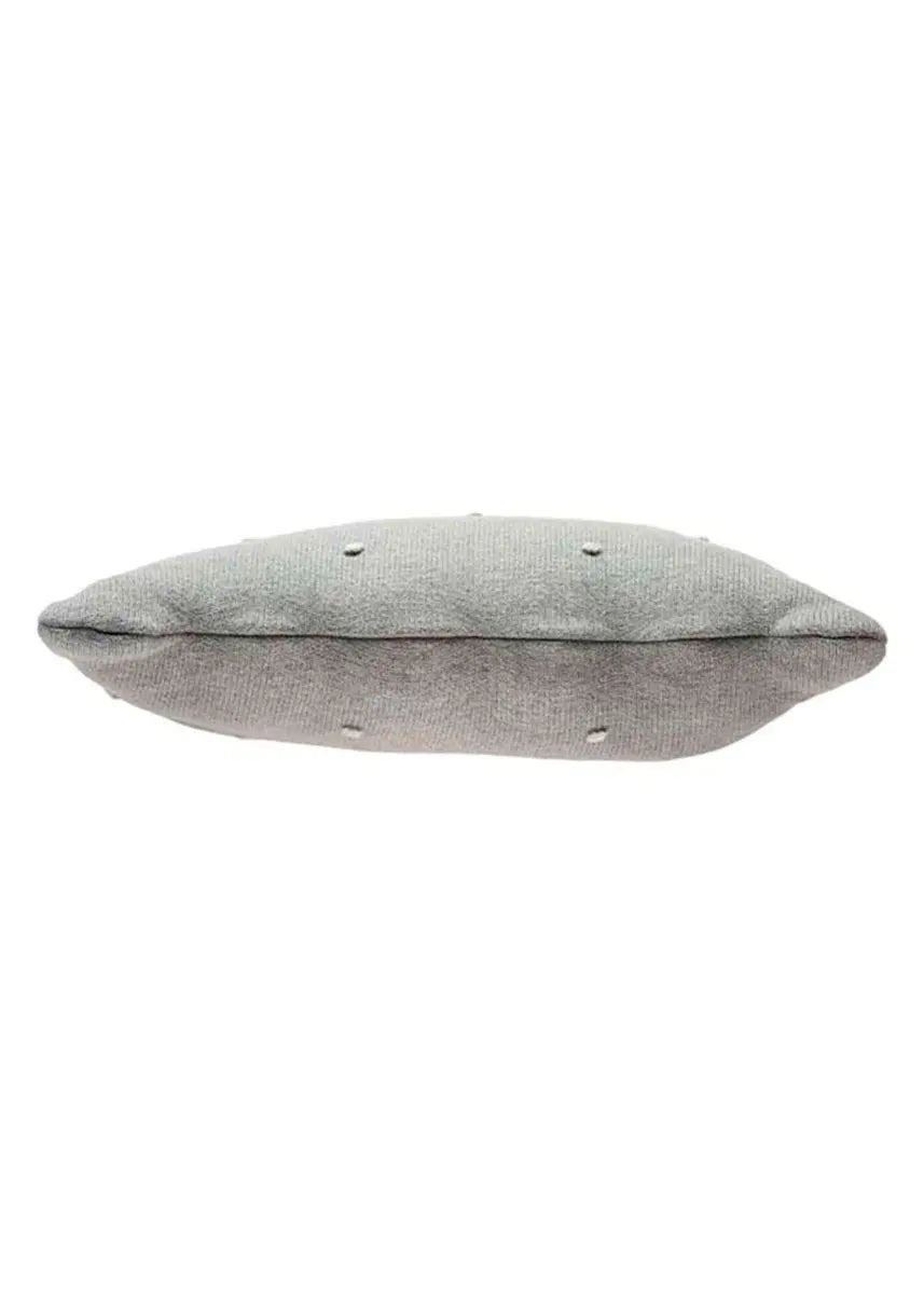 LORENA CANALS - Coussin Tricoté Biscuit Gris