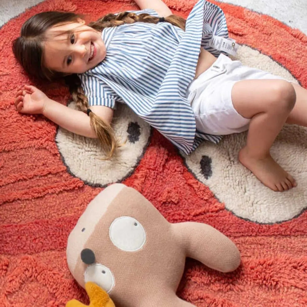 LORENA CANALS - Coussin Tricoté Miss Mighty Mouse