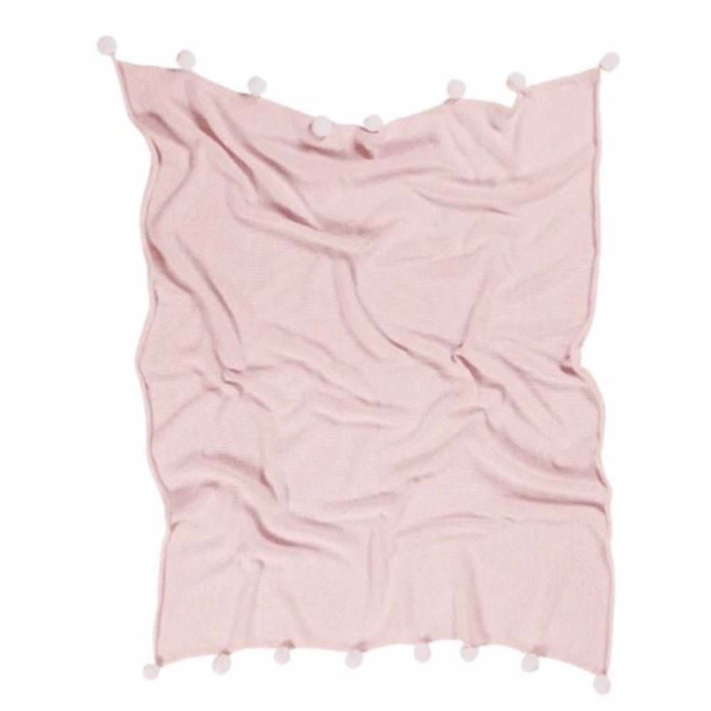 LORENA CANALS-Couverture Bébé Bubbly Soft Pink-Les Petits