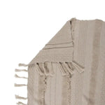 LORENA CANALS - Couverture Tricotée Air Dune Blanc