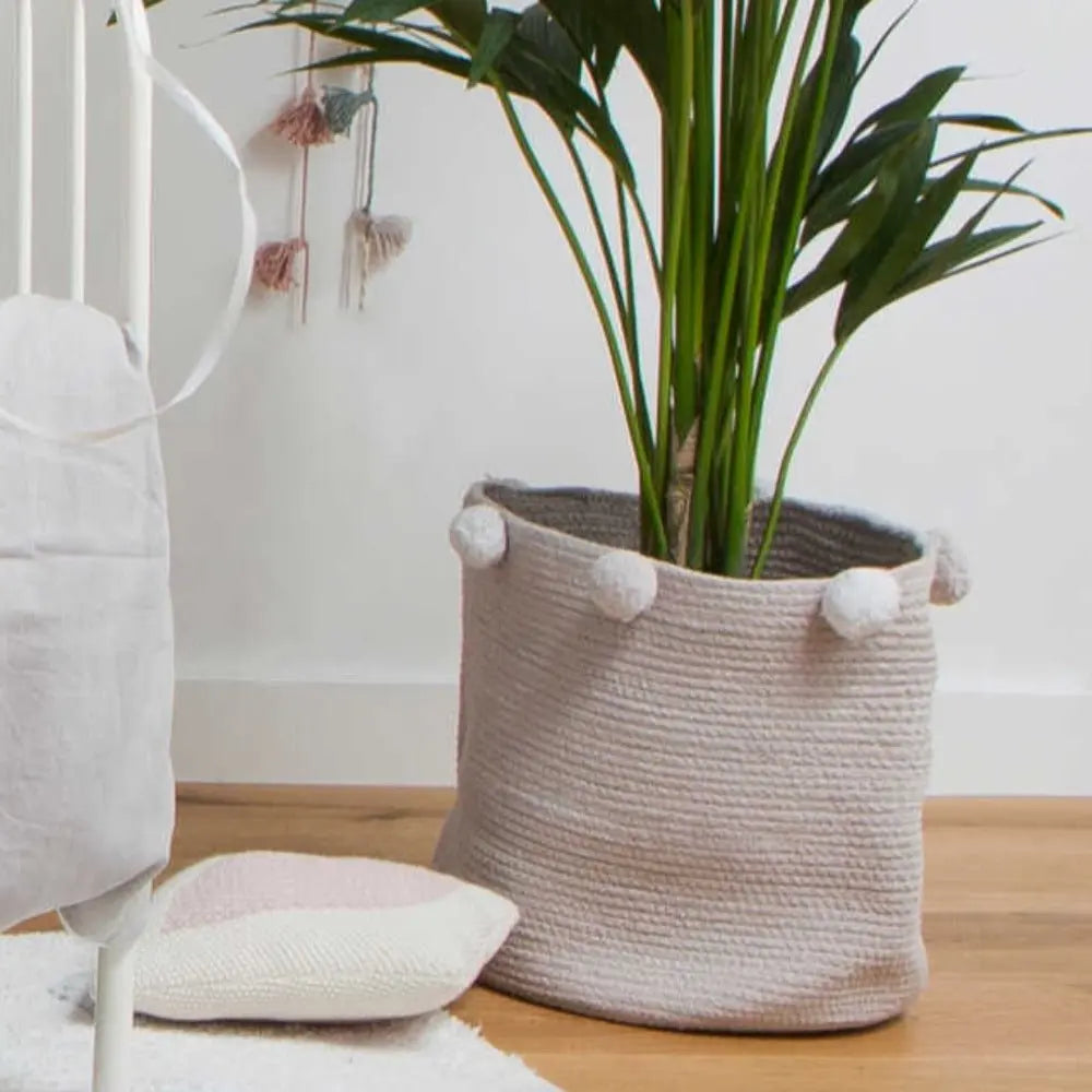 LORENA CANALS - Panier Bébé Bubbly Gris