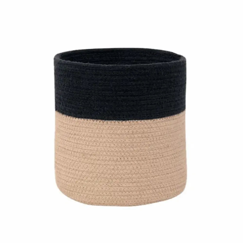 LORENA CANALS - Panier Dual Noir - Lin