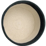 LORENA CANALS - Panier Dual Noir - Naturel