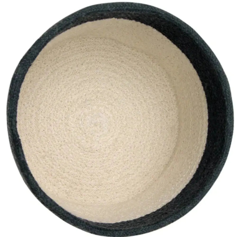 LORENA CANALS - Panier Dual Noir - Naturel