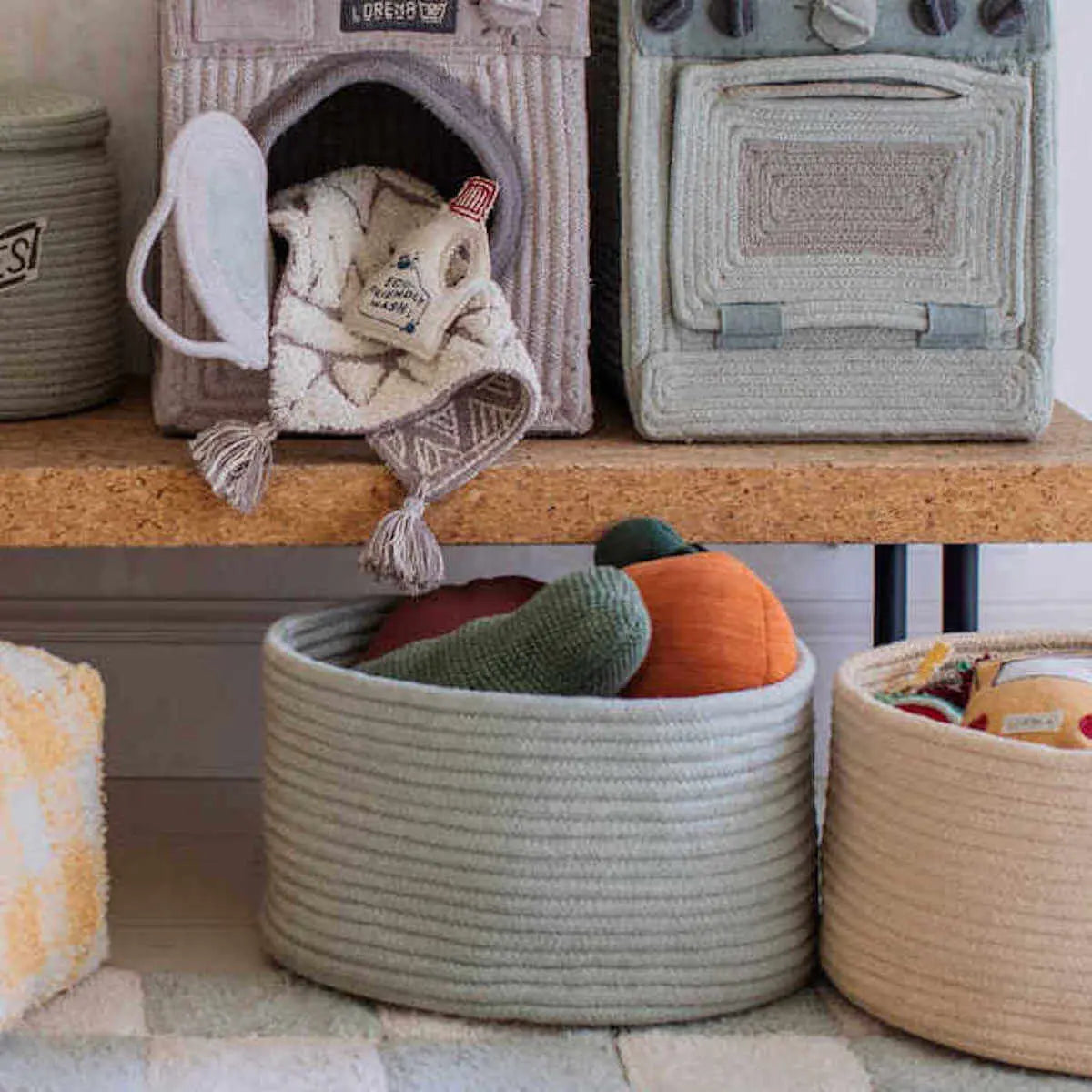 LORENA CANALS - Panier Gram Blue Sage