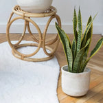 LORENA CANALS - Panier Mini Tricolore Ivoire