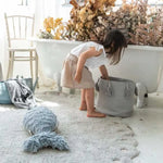 LORENA CANALS - Panier Woody Perle Bleu