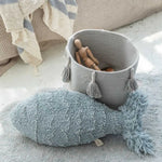 LORENA CANALS - Panier Woody Perle Bleu