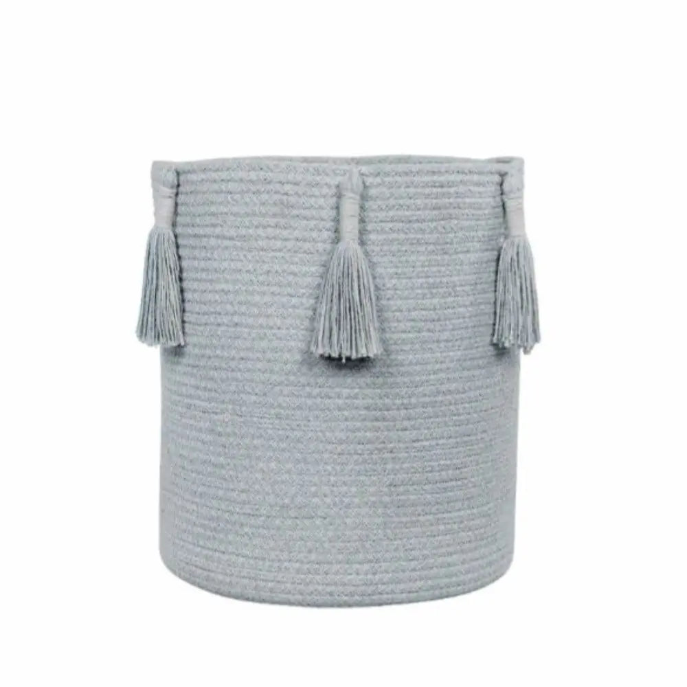 LORENA CANALS - Panier Woody Perle Bleu