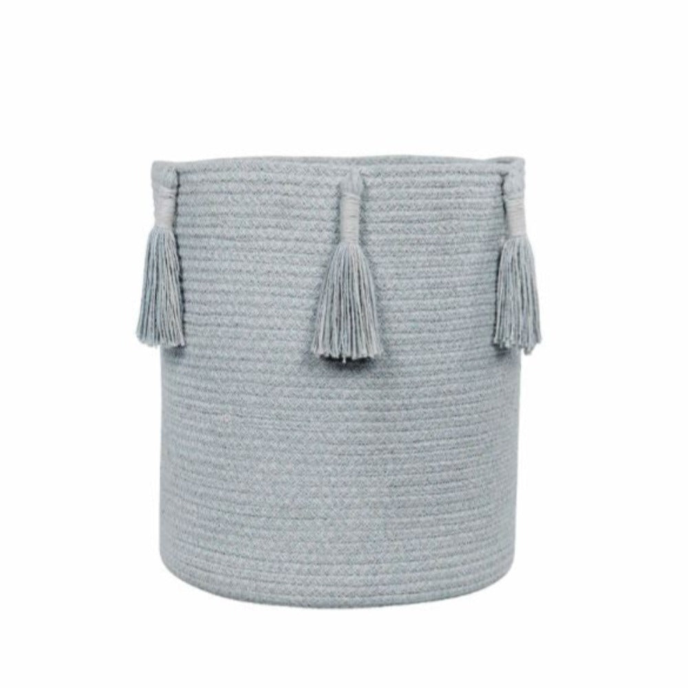 LORENA CANALS - Panier Woody Perle Bleu