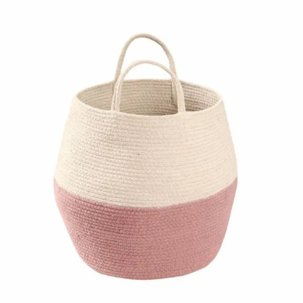LORENA CANALS - Panier Zoco Frêne Rose - Naturel