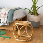 LORENA CANALS - Panier Zoco Vintage Bleu - Naturel