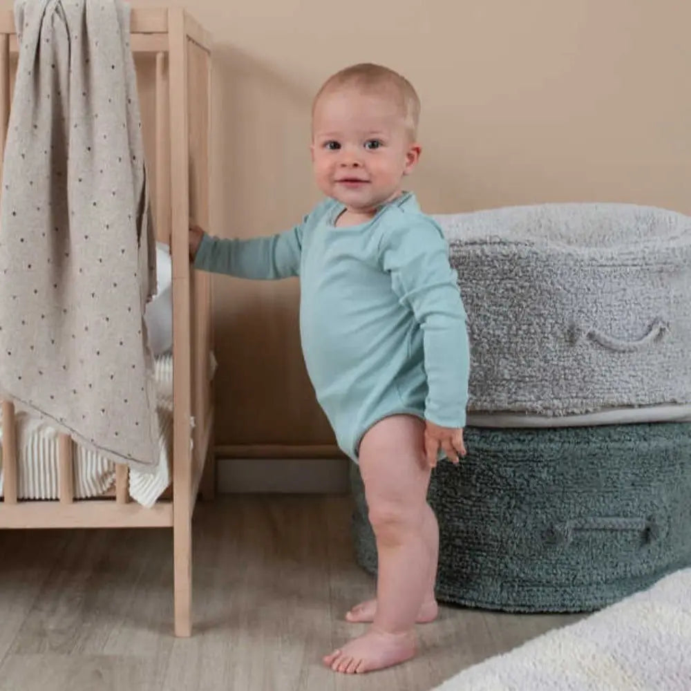 LORENA CANALS - Pouf Chill Gris Perle