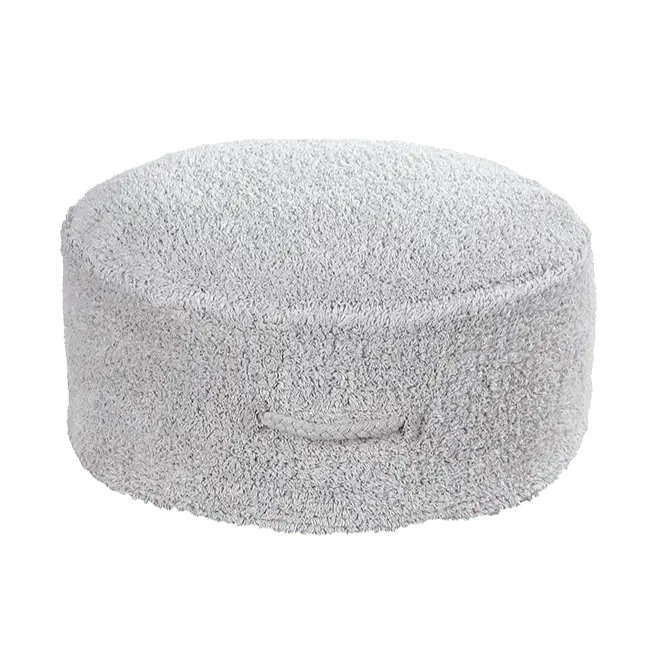 LORENA CANALS - Pouf Chill Gris Perle