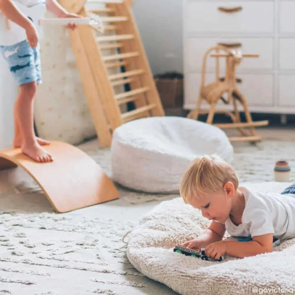 LORENA CANALS - Pouf Chill Gris Perle