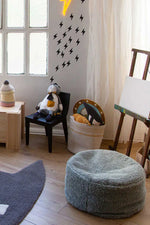 LORENA CANALS - Pouf Chill Vintage Bleu