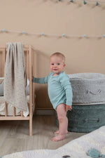 LORENA CANALS - Pouf Chill Vintage Bleu