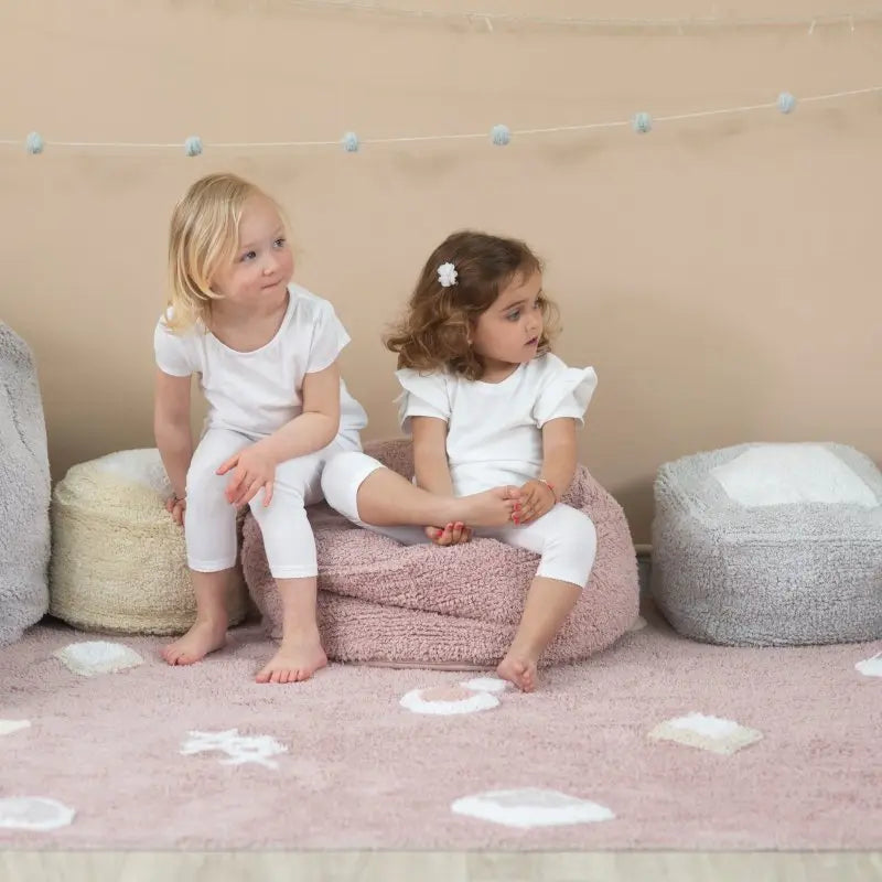 LORENA CANALS - Pouf Chill Vintage Nude