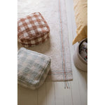 LORENA CANALS - Pouf Vichy Blue Sage